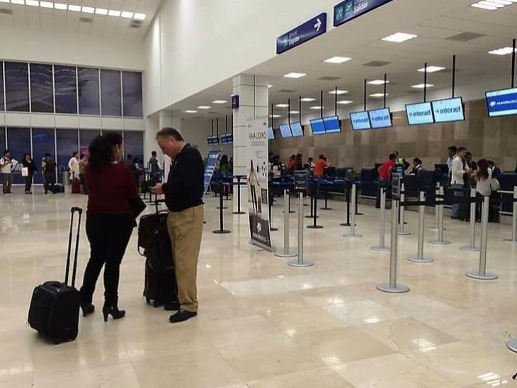 Por bloqueo en carretera, reportan retraso de vuelos en Aeropuerto de Veracruz