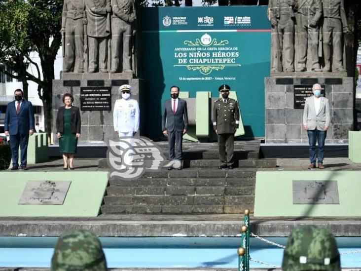 Preside gobernador aniversario de la Gesta Heroica de los Niños Héroes de Chapultepec