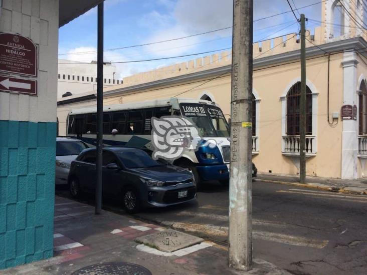 Continúan cambios en rutas de camión en Veracruz puerto