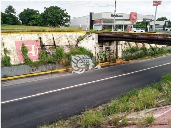 Puente La Bomba, un riesgo de accidente y tragedia