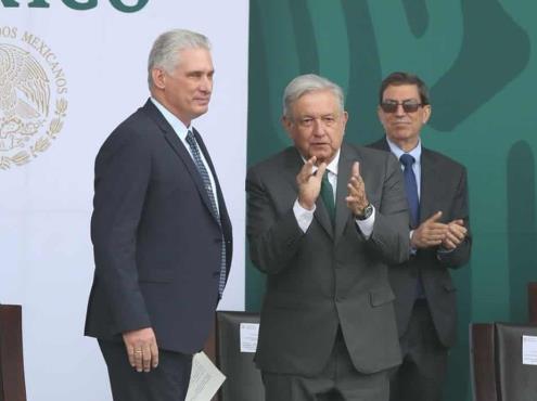 Demanda AMLO cese del bloqueo de EU y reconciliación entre cubanos