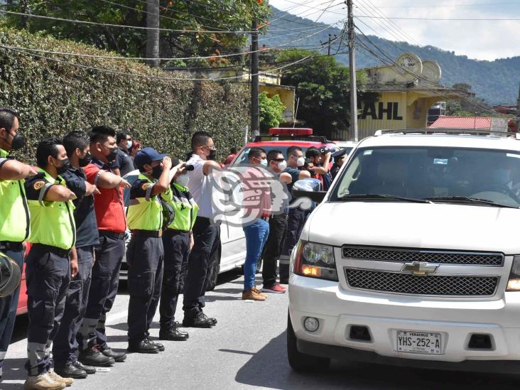 Despiden a fundador de Bomberos de Nogales, fallecido por covid