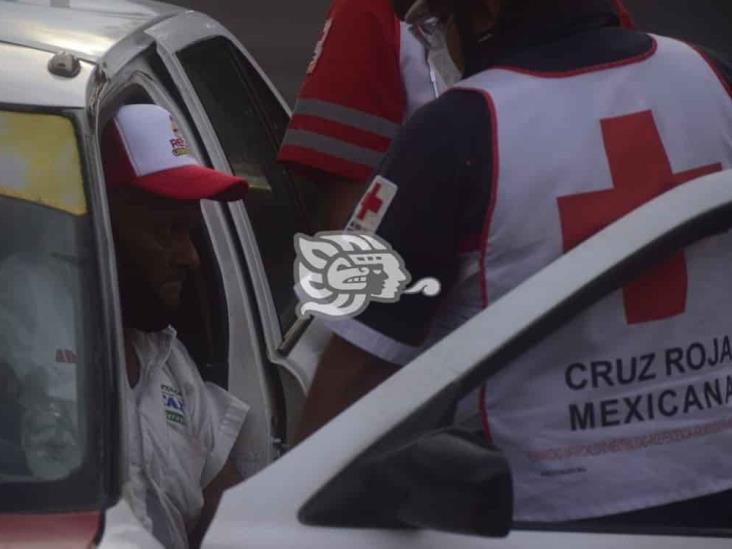 Percance automovilístico deja una persona lesionada en colonia Rébsamen