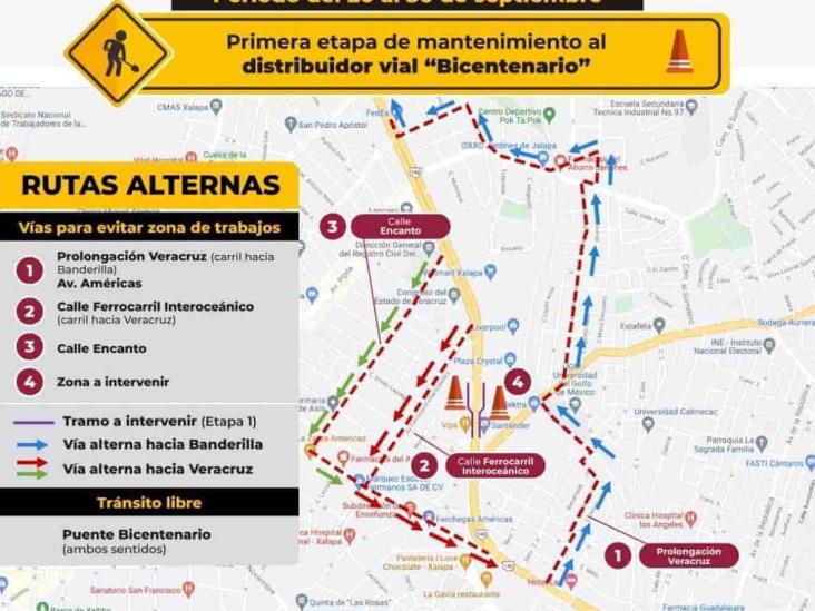En Xalapa, cerrarán avenida Lázaro Cárdenas durante 10 días por mantenimiento
