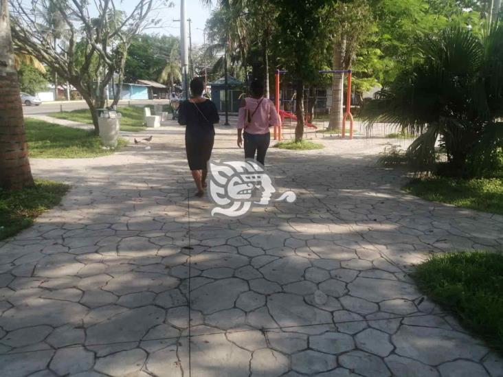 Parque del Tejar, desbordando de basura