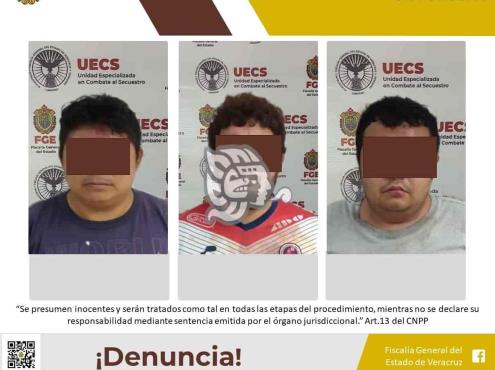 Detenidos acumulan nueva orden de aprehensión por secuestro en Coatzacoalcos
