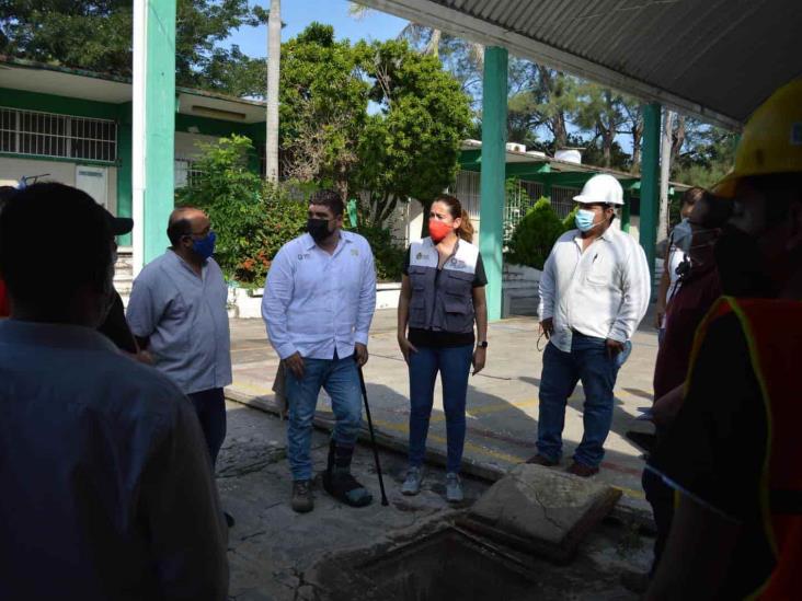 Avanza rehabilitación de escuelas vandalizadas de Veracruz