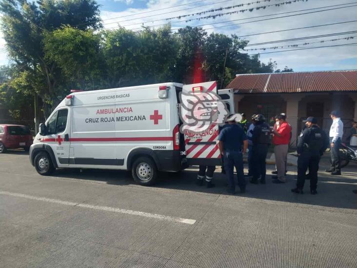 Motociclista resulta herido tras ser atropellado por automóvil en Córdoba