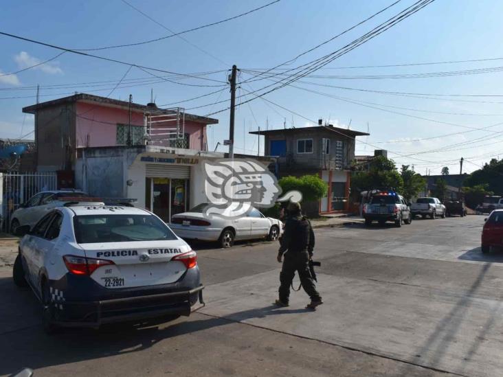 Persecución tras reporte de personas armadas en Acayucan 