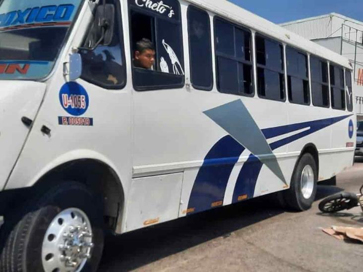 Muere hombre de la tercera edad tras ser atropellado por urbano