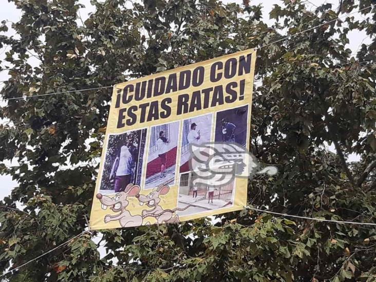 Colonias populares de Xalapa se defienden solas de la delincuencia