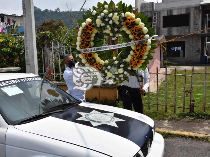 Despiden a Carlos Rivelino, delegado de Tránsito de Orizaba