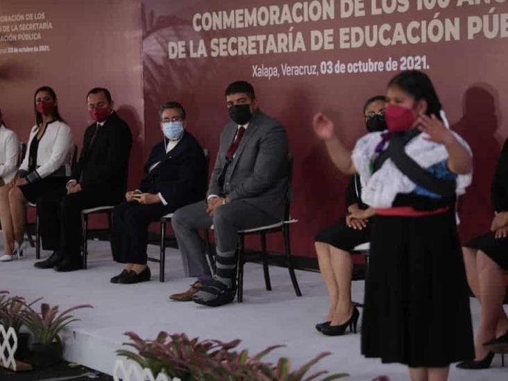 A 100 de fundación de la SEP, educación es clave en la transformación: Zenyazen