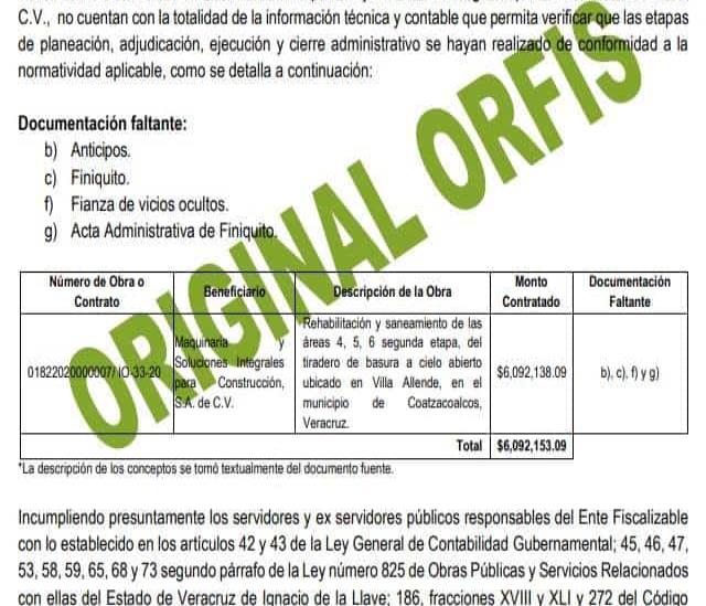 Hacen observación a la Sedema por trabajos en basurero de Villa Allende