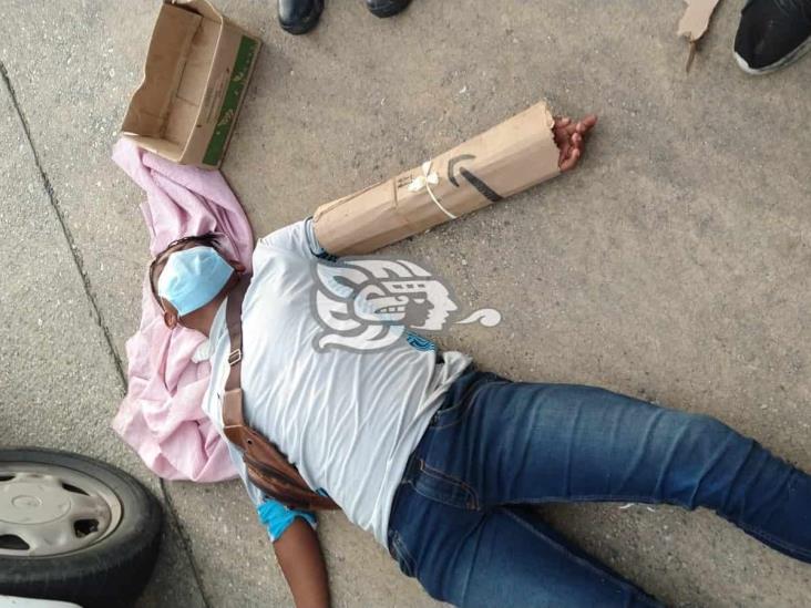 Saldo de dos lesionados por choque múltiple en Bulevar de Minatitlán 