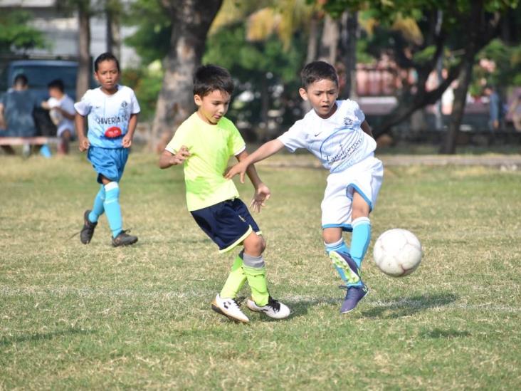 Intensa jornada en liga de fut de Boca