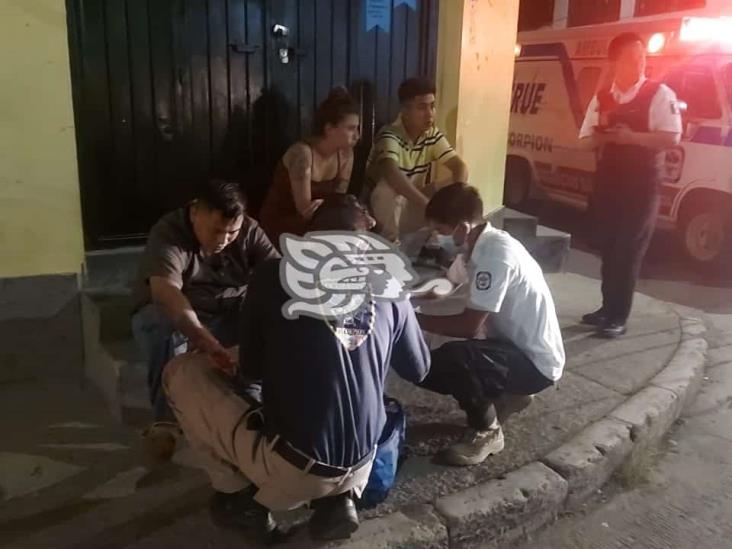 Lo atacan con una botella en la Campo de Tiro, en Xalapa