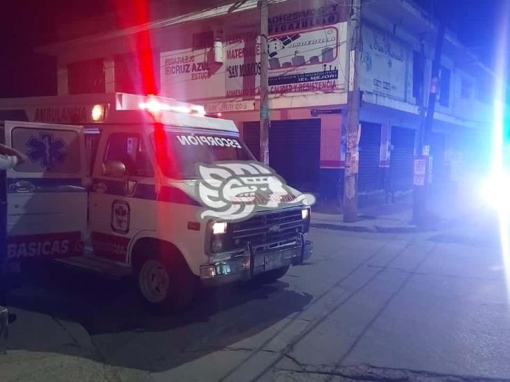 Lo atacan con una botella en la Campo de Tiro, en Xalapa