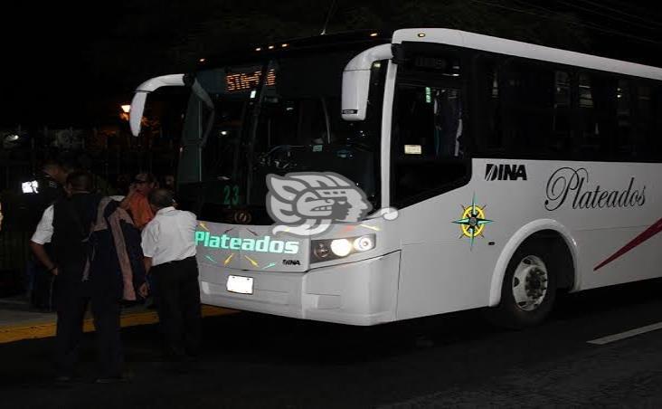 Asaltan autobús de pasajeros en autopista Orizaba-Córdoba