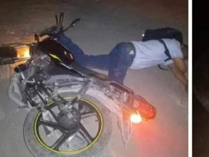 Derrapa motociclista y queda inconsciente en la carretera federal Xalapa- Veracruz