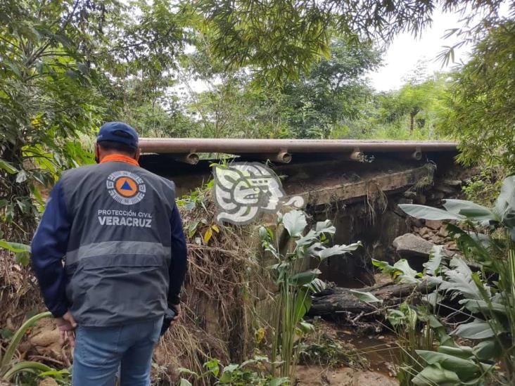 SPC evalúa daños ocasionados por las lluvias en Moloacán 