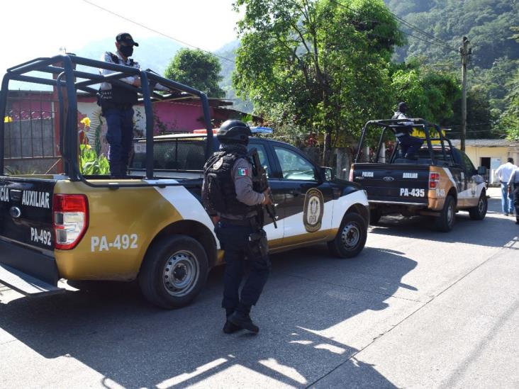 Fuerte operativo en Tezonapa tras muerte de elemento del IPAX