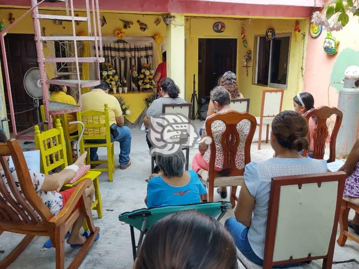 Feligreses de Cuichapa agradecen al santo de los casos difíciles