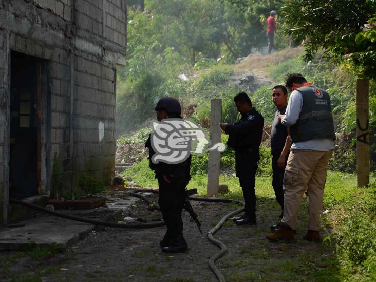 Se registra incendio al interior de vivienda en colonia de Veracruz