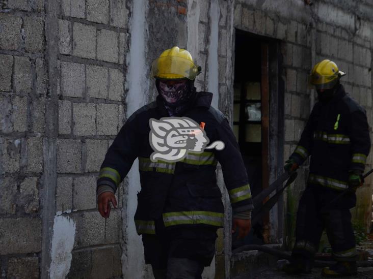 Se registra incendio al interior de vivienda en colonia de Veracruz