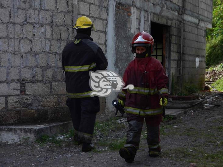 Se registra incendio al interior de vivienda en colonia de Veracruz