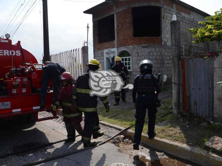 Se registra incendio al interior de vivienda en colonia de Veracruz