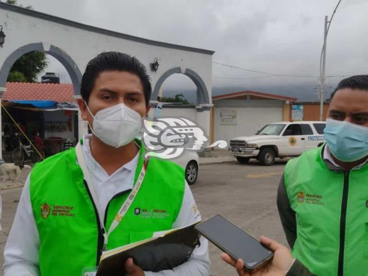 Realizan acciones de prevención de dengue y covid en panteones de Camerino Z. Mendoza