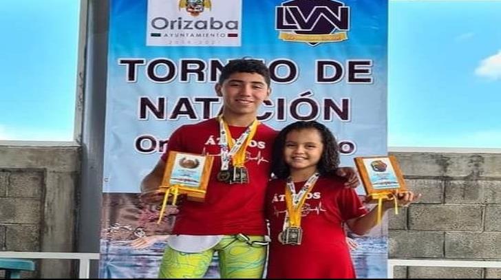 Nadadores cardelenses triunfan en Torneo Estatal en Orizaba