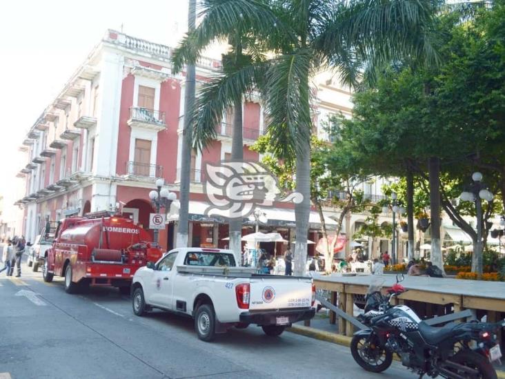 Se registra conato de incendio en restaurante