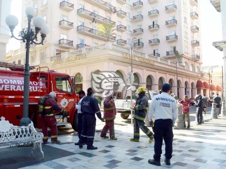 Se registra conato de incendio en restaurante