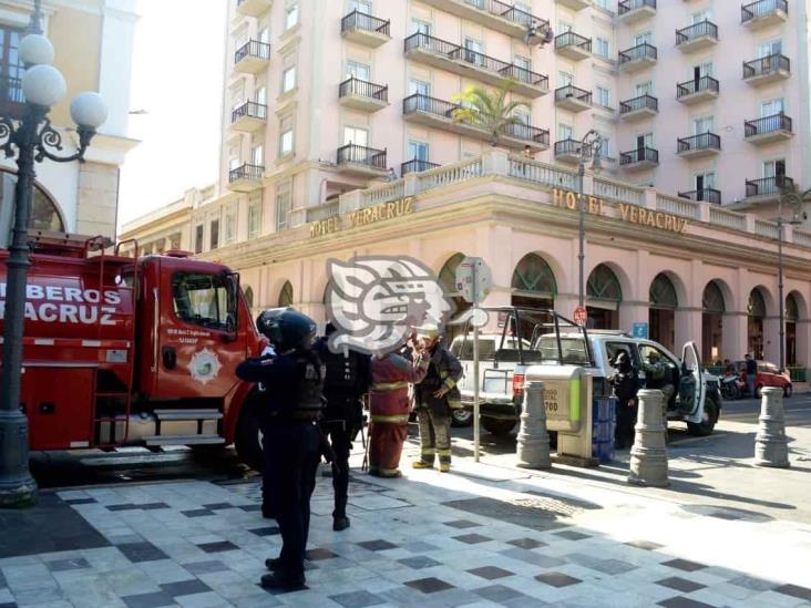 Se registra conato de incendio en restaurante