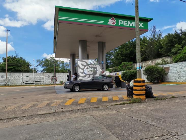 En gasolinera de Ixhuatlán los extintores no funcionaron