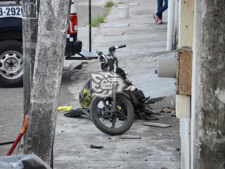 Mueren dos hombres en trágico accidente en Boca del Río