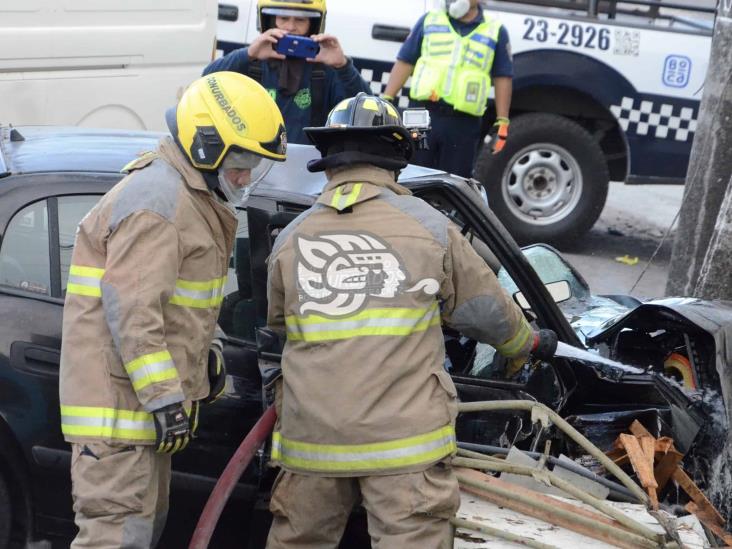 Mueren dos hombres en trágico accidente en Boca del Río