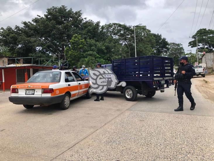 Choques en los municipios de Acayucan y Oluta; dos heridos