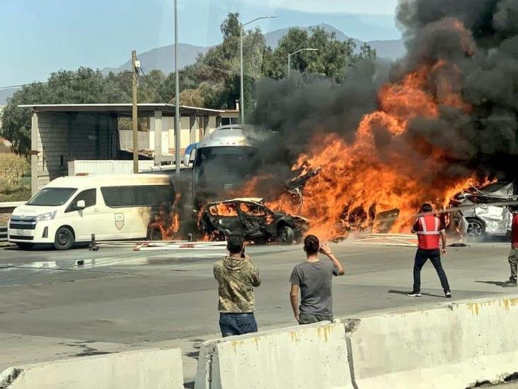 Fatal choque en caseta de San Marcos; al menos 19 muertos