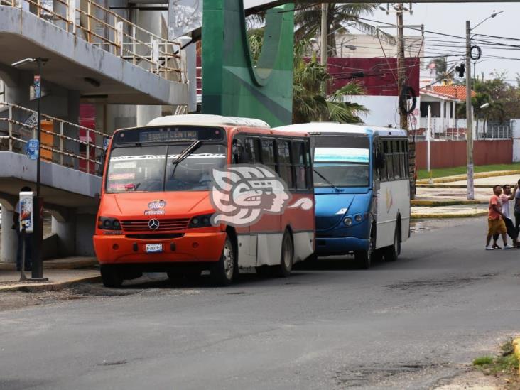Reactivan 4 rutas de transporte urbano en Coatzacoalcos
