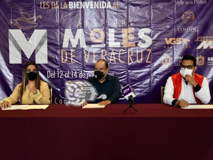 Presentan el Primer Festival Moles de Veracruz; será del 12 al 14 de noviembre