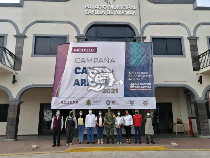 Arranca en Sayula la campaña de canje de armas