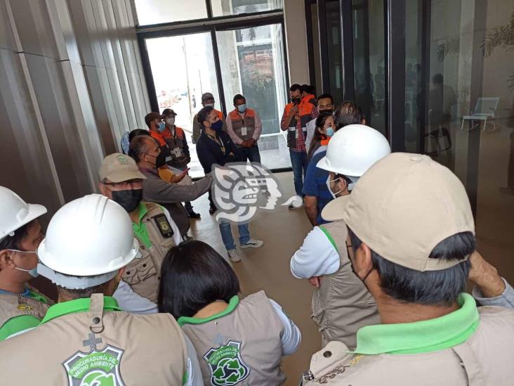 Clausuran obra de Torre Centro por tercera vez