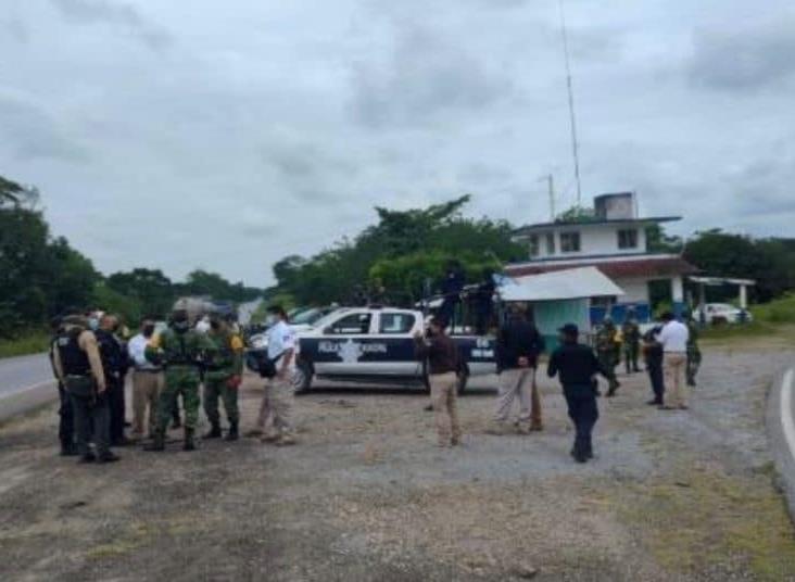 Despliegan SSP y fuerzas federales operativo ante paso de migrantes en Carranza