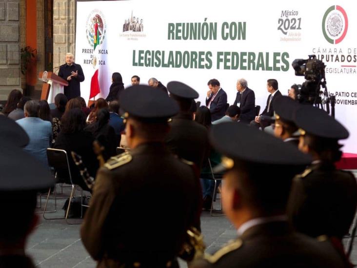 Elogia AMLO a legisladores por la aprobación del PEF 2022