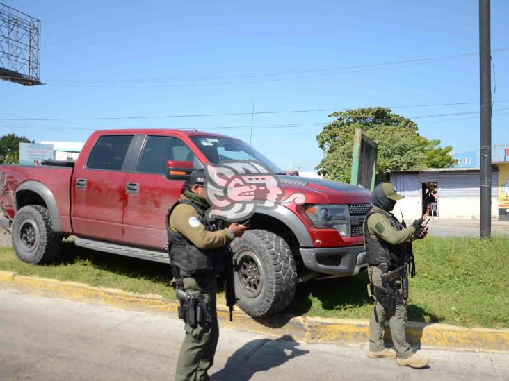 Aparatosa carambola de seis vehículos en la autopista Cardel-Veracruz