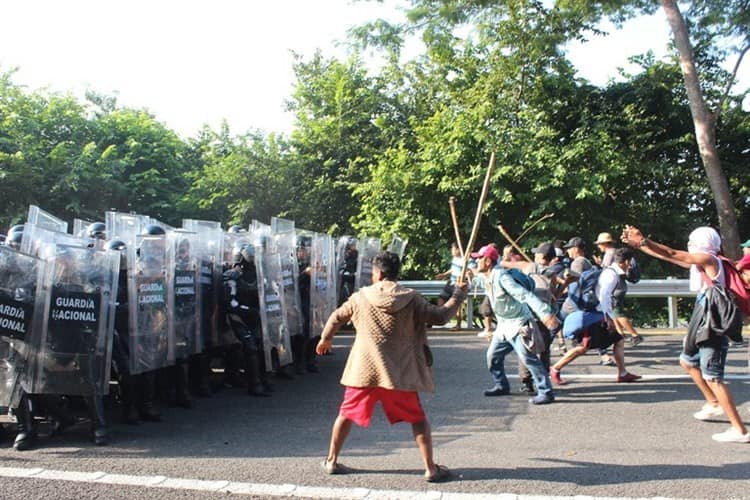 Veracruz no permitirá que caravana migrante continúe su trayecto hacia EEUU