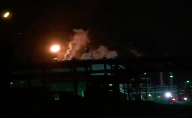 Alerta por incendio en planta de Etileno en Coatzacoalcos